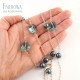 Chain - kwarce i perły