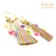 Rainbow tassels