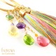 Rainbow tassels