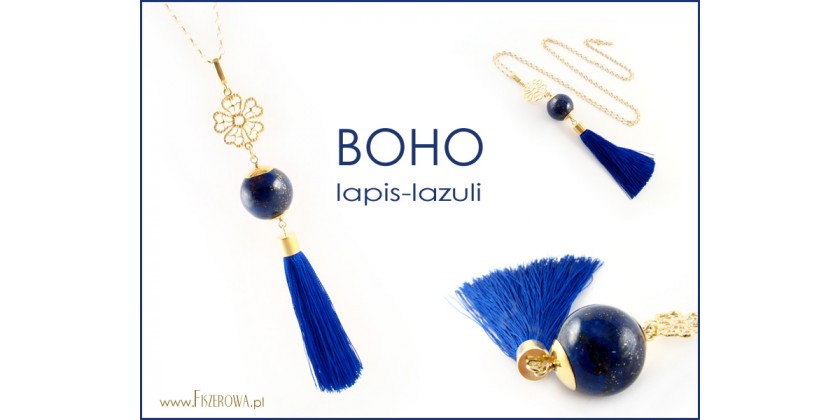 Boho lapis-lazuli